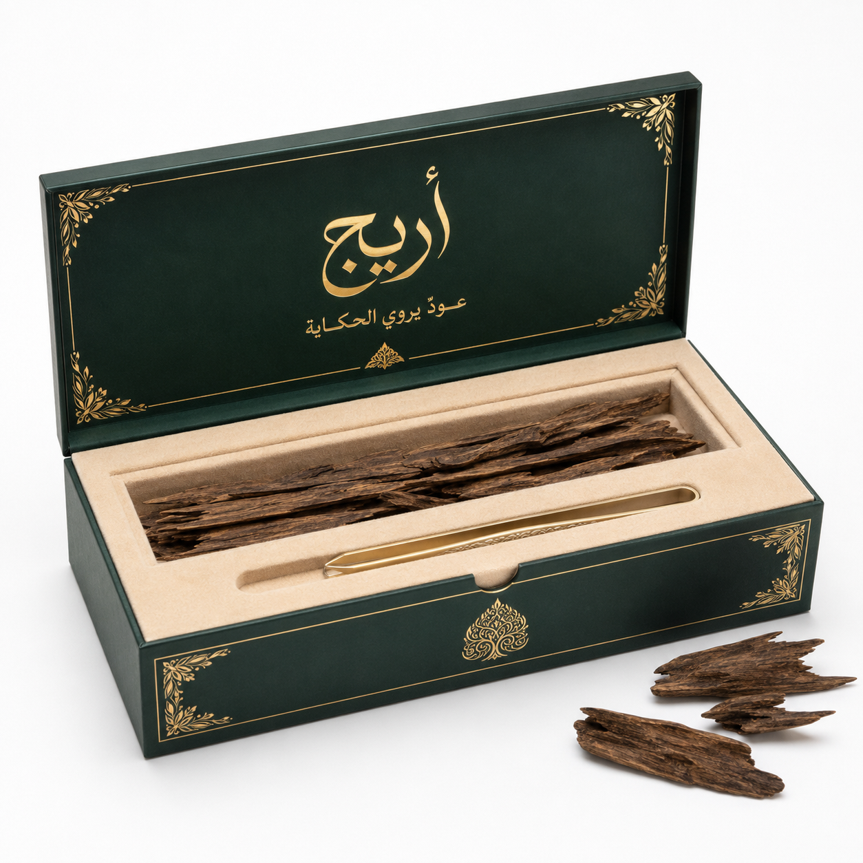 علبة عود فاخرة مطبوعة حسب الطلب