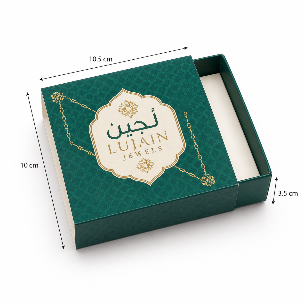 بوكس مجوهرات درج 10.5 × 10 × 3.5 سم