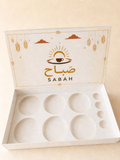 بوكس تقديم فطور بست فتحات كبيرة وأربع صغيرة - صَباح SABAH