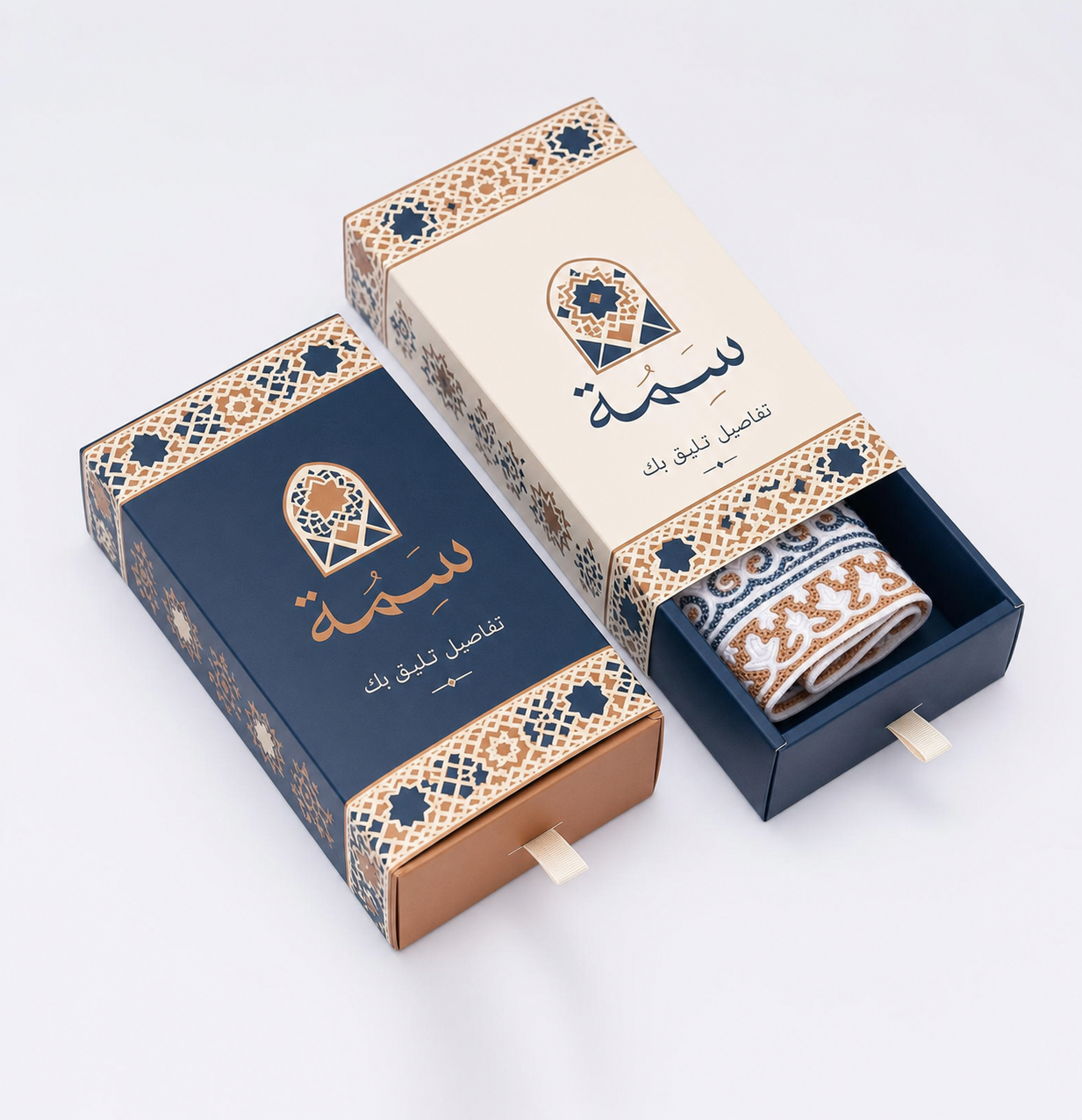 بوكس كمة عمانية بنظام درج
